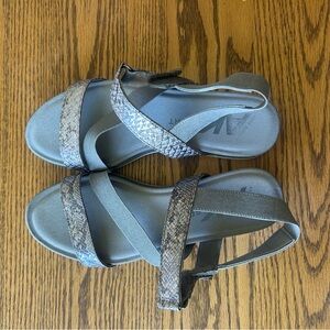 Comfort Stretch Grey Women's Sandals